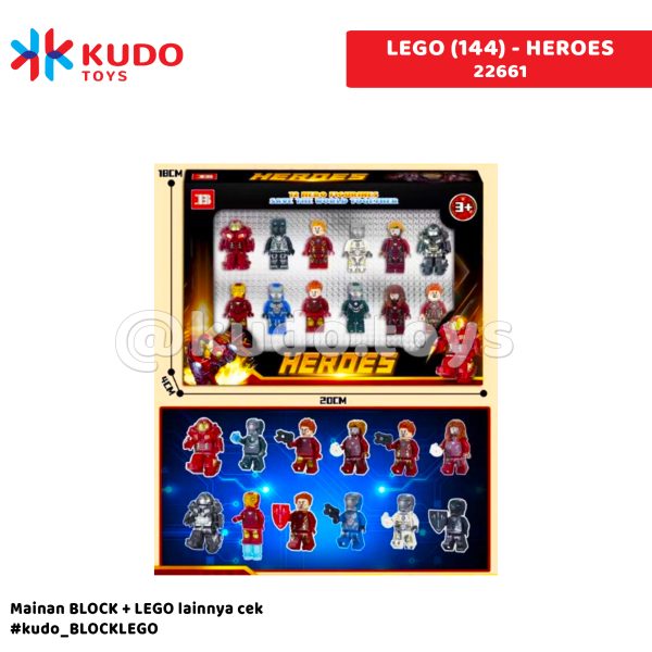 LEGO (144) - HEROES