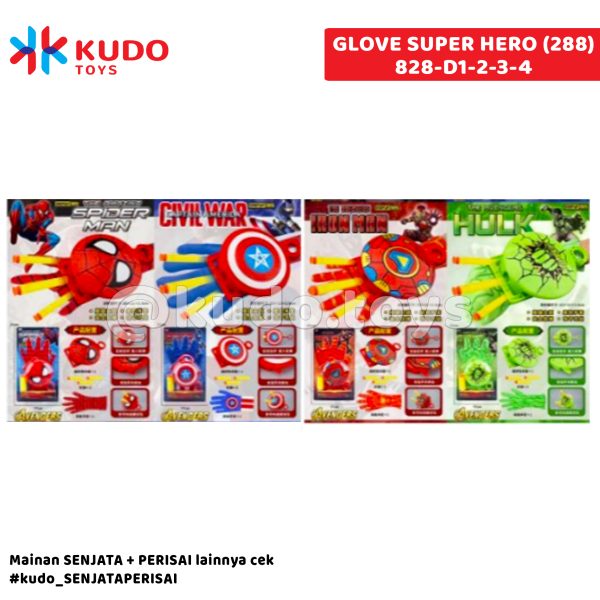 GLOVE SUPER HERO (288)