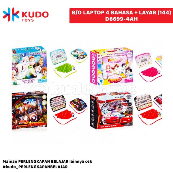 B/O LAPTOP 4 BAHASA + LAYAR (144)