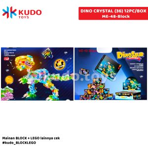 DINO CRYSTAL (36) 12PC/BOX