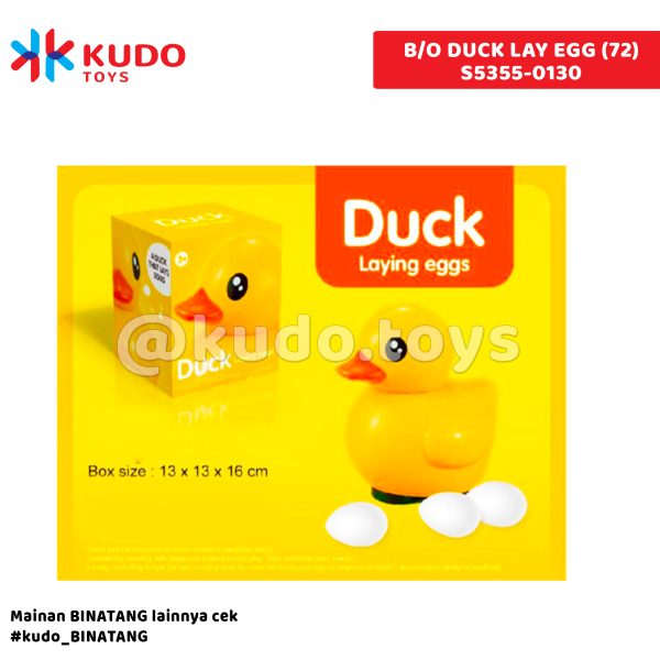 B/O DUCK LAY EGG (72)